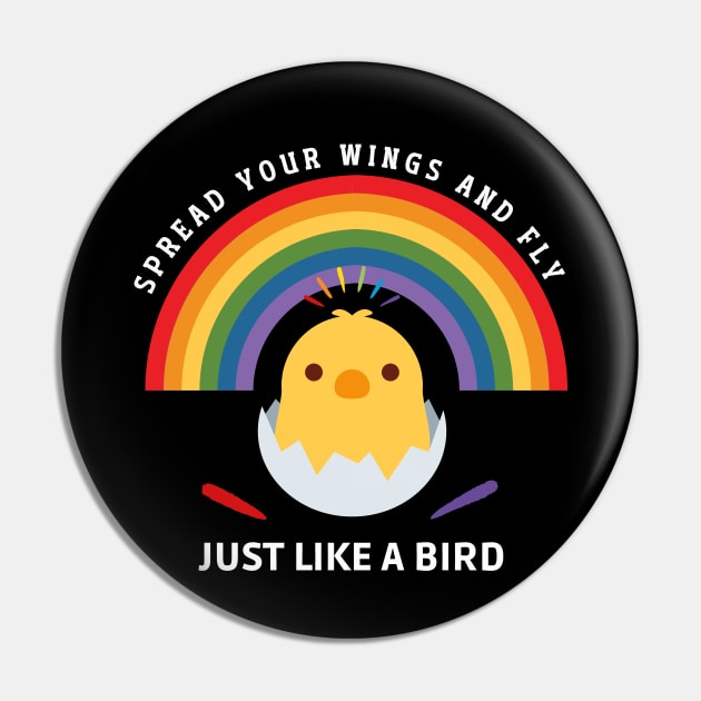 Fly Free! Pin by TheKindbySensei