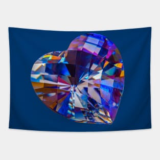 Crystal Heart Tapestry