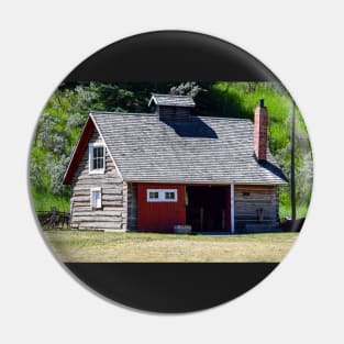 Old Blacksmith Building Pin