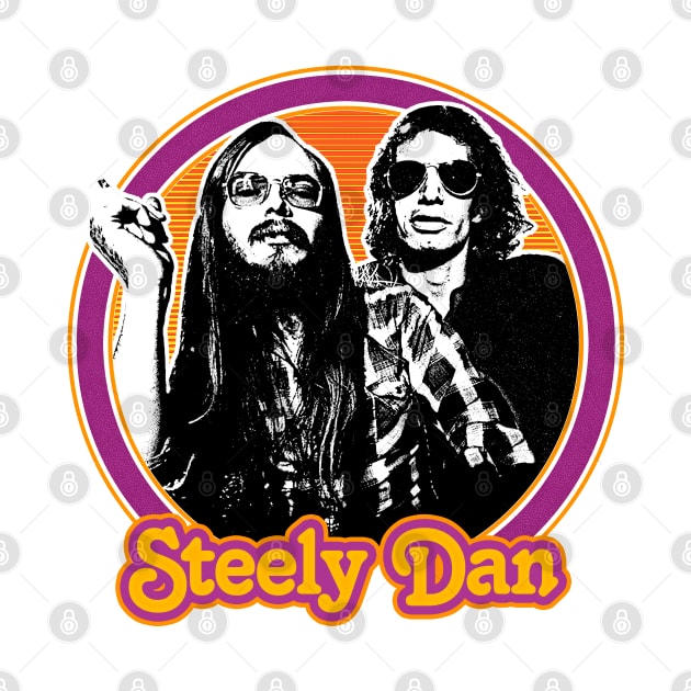 Steely Dan / Original Retro 1970s Style Design by DankFutura