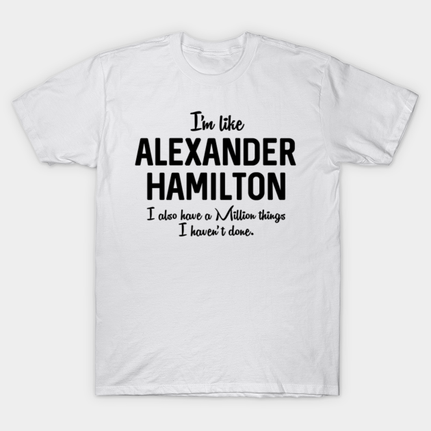 hamilton musical t shirts