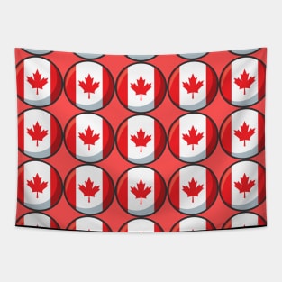 Canada National Flag Pattern Tapestry