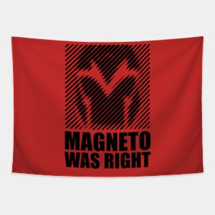 Magneto Was Right Meme Tapestry