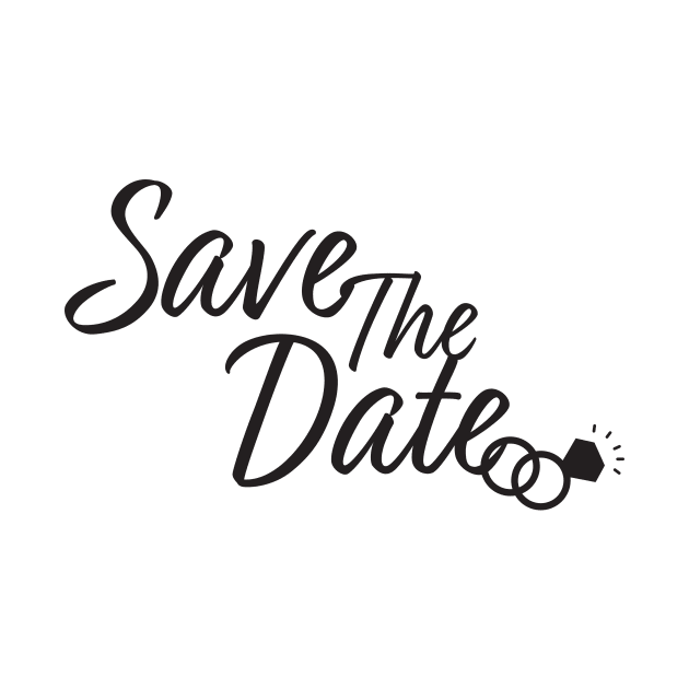 Save the date, Wedding date design by sigdesign