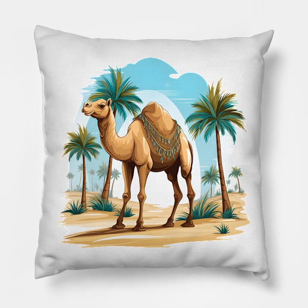 Camel Lover Pillow by zooleisurelife