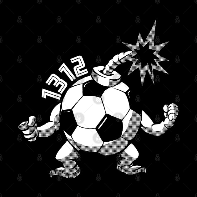 Soccer Ultra Logo 1312 by Black Tee Inc