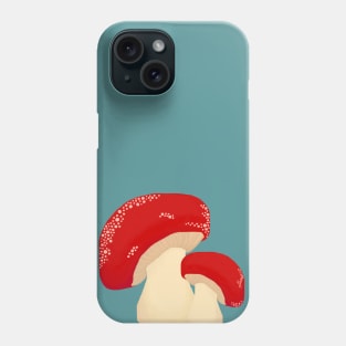Cute Mushrooms with Red Caps Phone Case