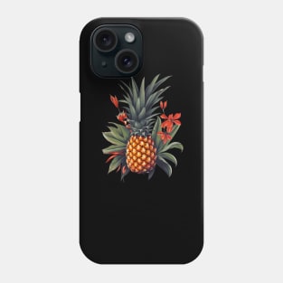 Simple Tropical Pineapple, Love Fruits Phone Case