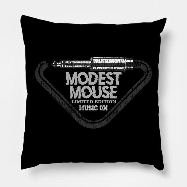 Modest Mouse Pillow by artcaricatureworks