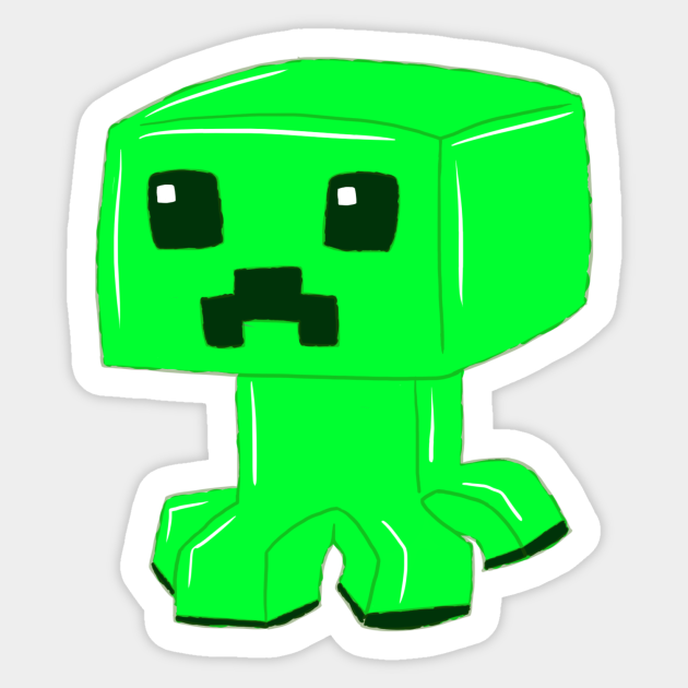 Cute Minecraft Creeper Sticker By Vanthaera | mail.napmexico.com.mx