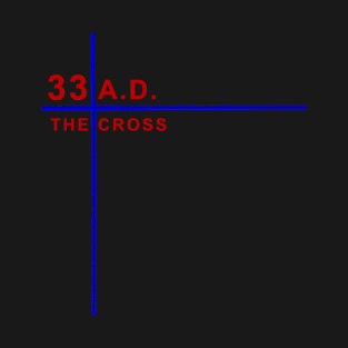 33 A.D. The Blue Cross T-Shirt