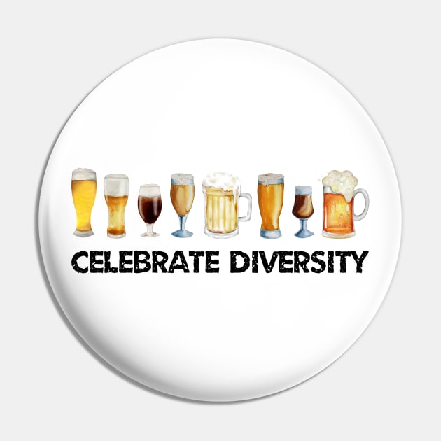 Celebrate Diversity with Beer Illustrations Pin by Lite Style Designs