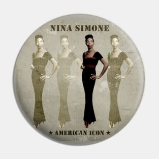 Nina Simone - American Icon Pin