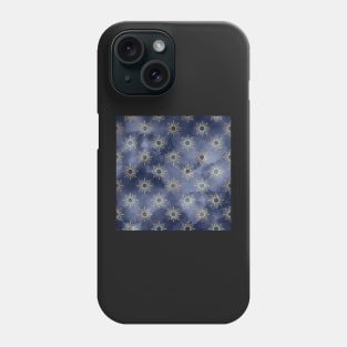 Sun and Sun Rays Navy Blue Phone Case