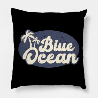 Blue Ocean Pillow