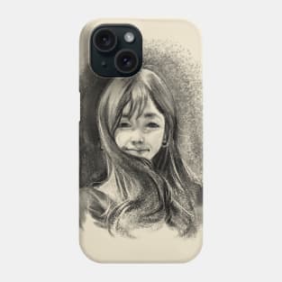 Girl portrait Phone Case