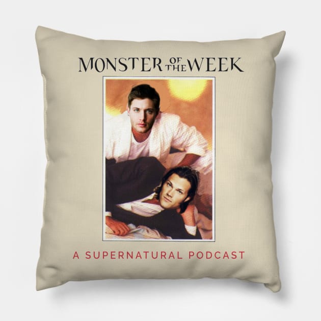 Monster of the Week EP 13 Art: WHAM Pillow by Monster of the week
