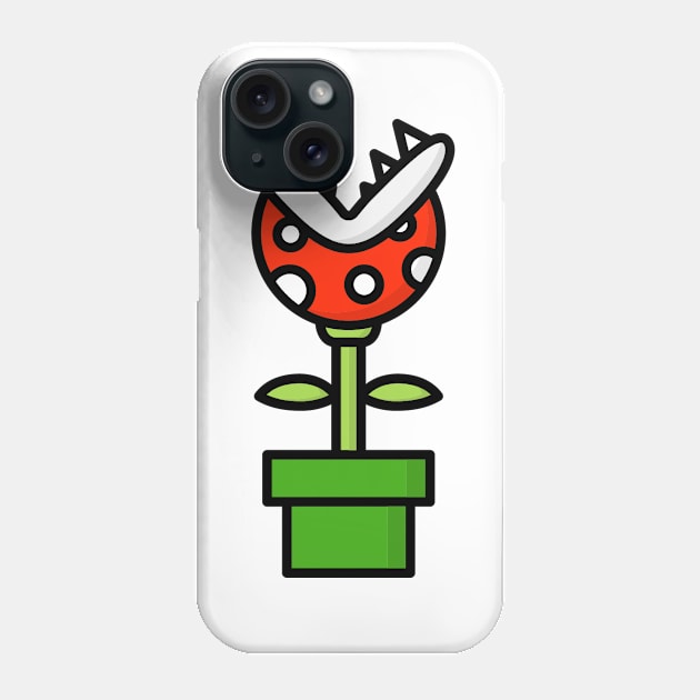 Piranha Plant Phone Case by Radradrad