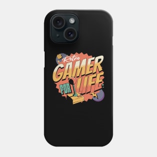 Retro Gamer For Life Phone Case