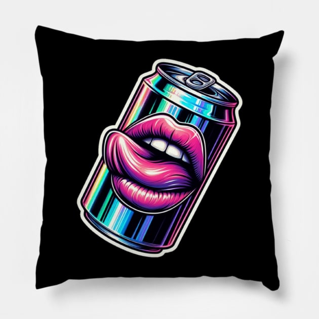 Hyperpop Pillow by Sudburied