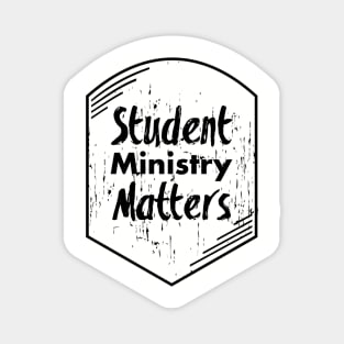 Student Ministry Matters Black Logo Magnet