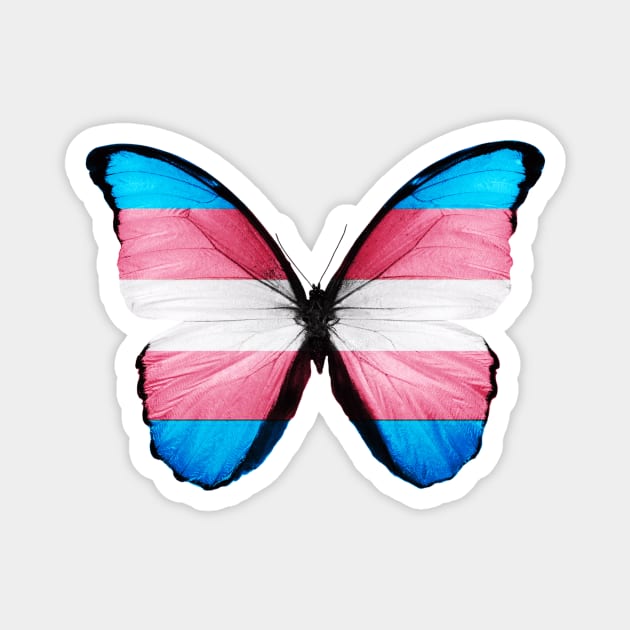 Pride Butterfly Magnet by François Belchior