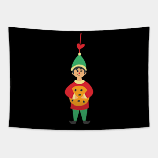 funny christmas t-shirt Tapestry