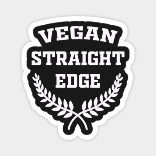 Vegan straight edge Magnet