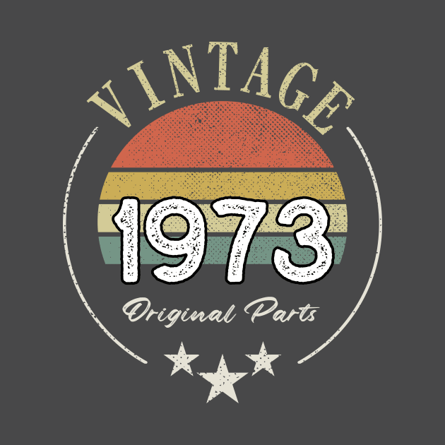 50th Birthday retro vintage T-Shirt by Crazy.Prints.Store