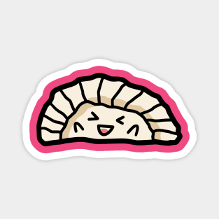 Excited Pierogi Kawaii Dumpling Magnet