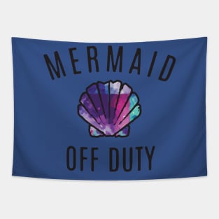 mermaid off duty1 Tapestry