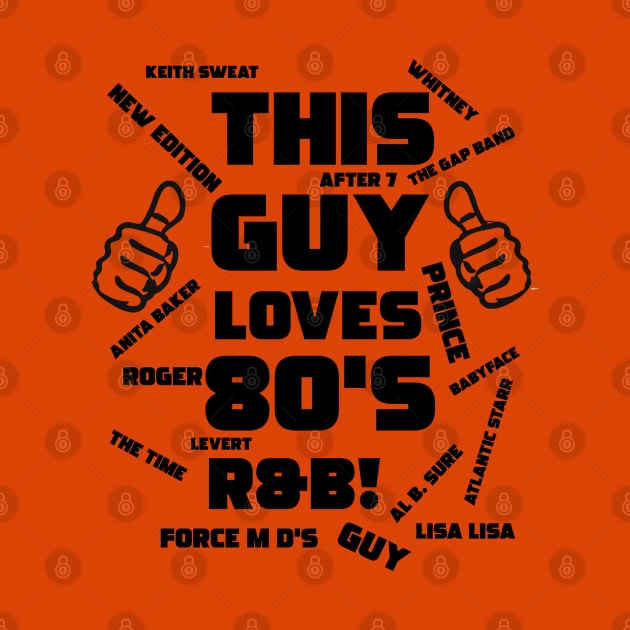 This Guy Loves 80'S R&B! by masksutopia