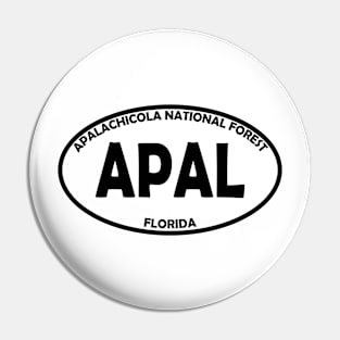 Apalachicola National Forest oval Pin