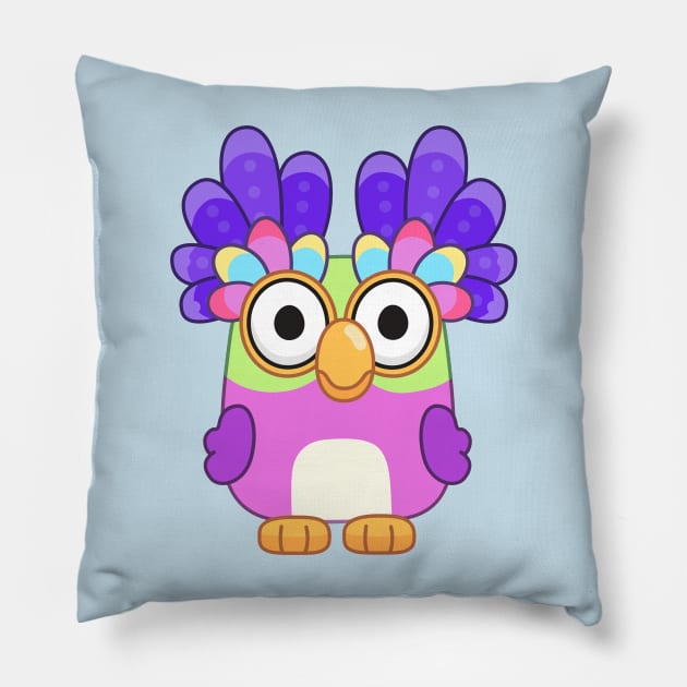 Funny Owl Pillow by Holy Beans