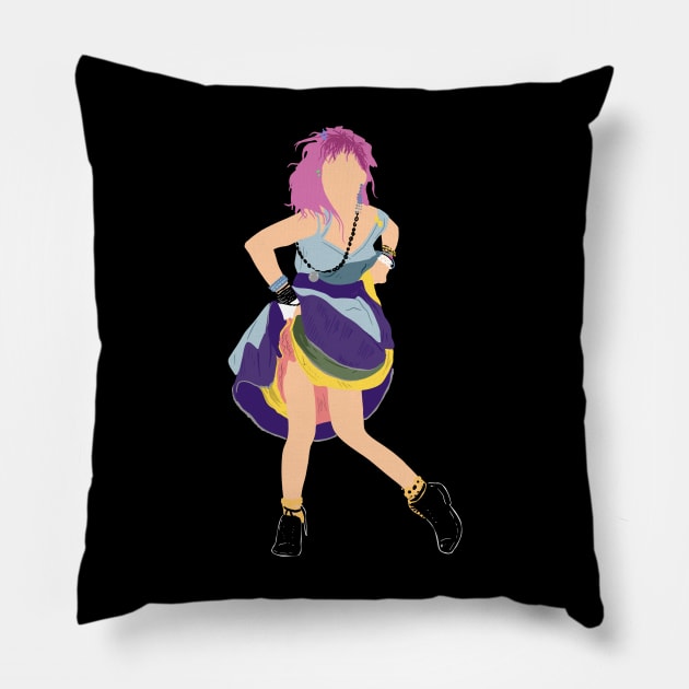 Cyndi Lauper Pillow by RevArt