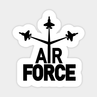 Air Force Black Jet Design Magnet