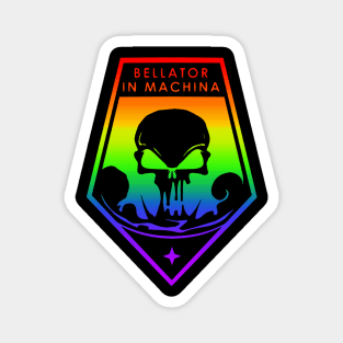 X-Com Mec Seal Rainbow Logo Magnet