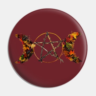 Triple Goddess Autumn Pin