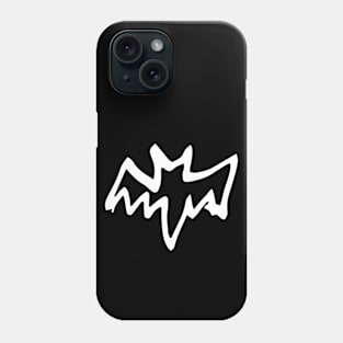 Bat Doodle White Phone Case