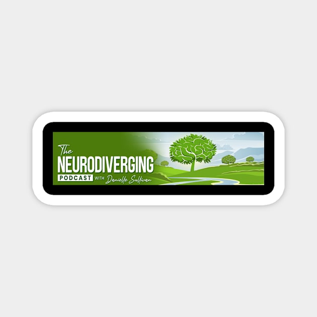 Neurodiverging Podcast Pride! Magnet by Neurodiverging
