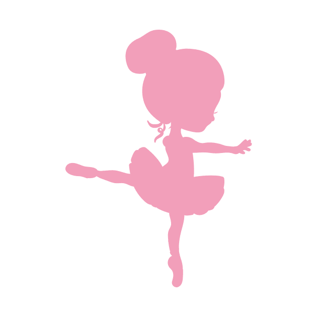 Ballerina Silhouette, Ballet Girl, Ballet Dance by Jelena Dunčević