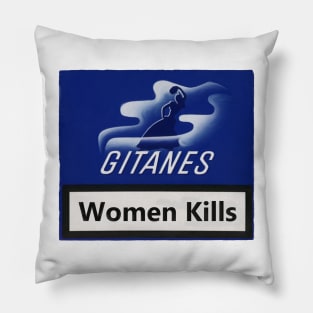 Women Kills Pillow