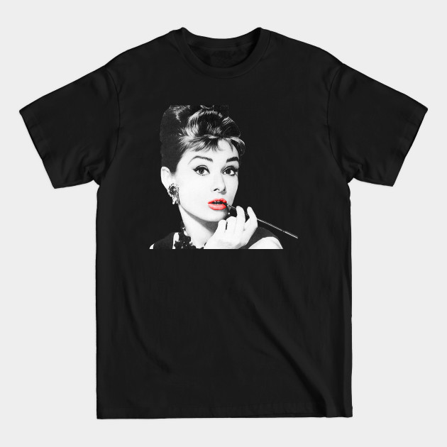 Discover Audrey Hepburn 'Lips' - Audrey Hepburn - T-Shirt