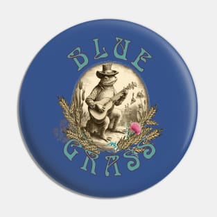 Bluegrass Frog Pin