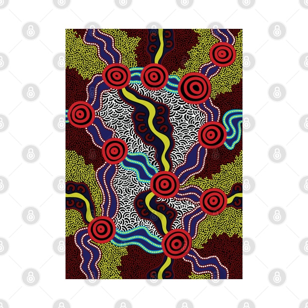 Aboriginal Art New Dots by hogartharts