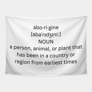 aborgine definition Tapestry