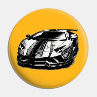 Lamborghini aventador Pin
