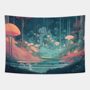 Mystical Flora Tapestry