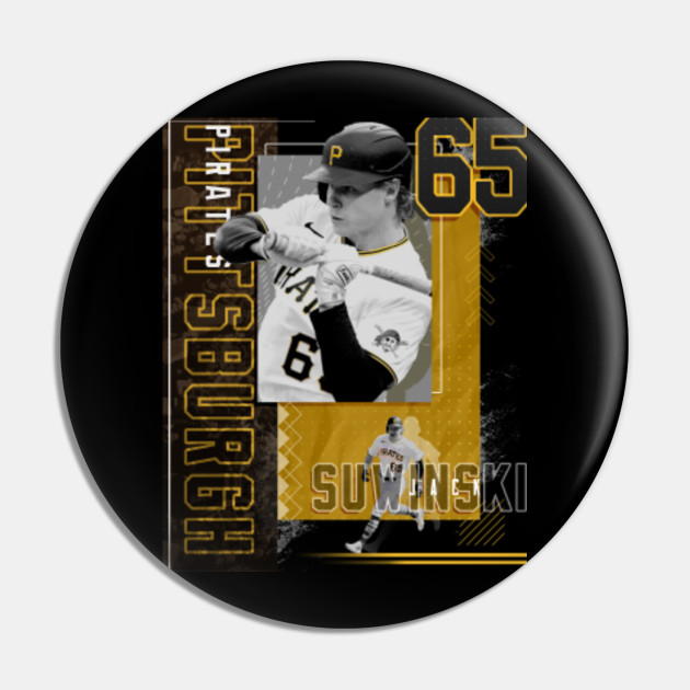 Jack Suwinski Baseball Paper Poster Pirates - Jack Suwinski - Long Sleeve T- Shirt