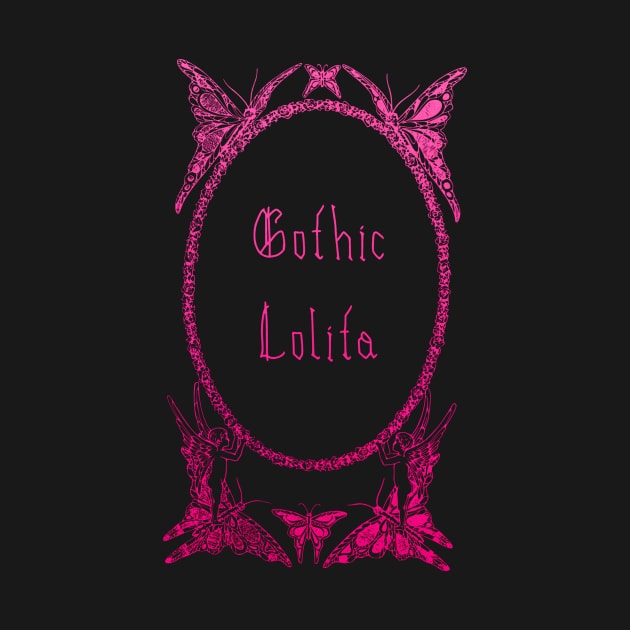 Gothic Lolita Romantic Butterfly by bestcoolshirts